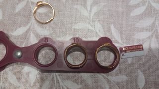 Anillos gold filled
