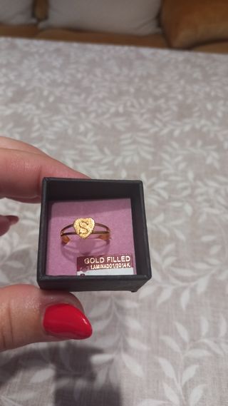 Anillos gold filled