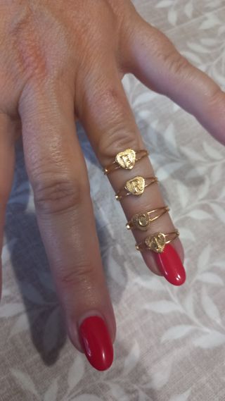 Anillos gold filled
