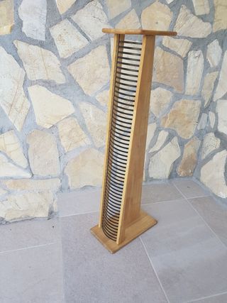 Torre CD - Madera, Metal