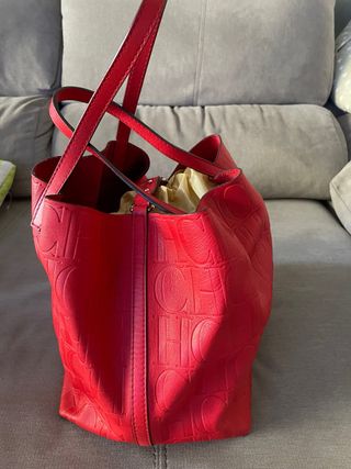 Bolso Carolina Herrera Matryoshka rojo