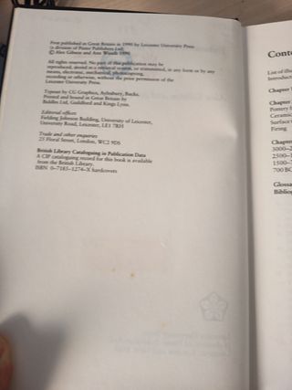 Prehistoric Pottery for the Arqueologist