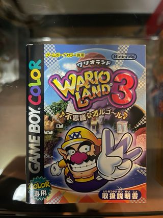 Wario Land 3 - Game Boy Color - Japón