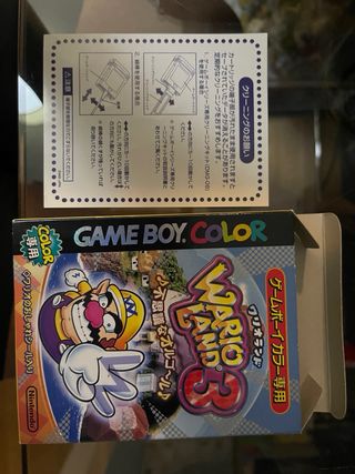 Wario Land 3 - Game Boy Color - Japón