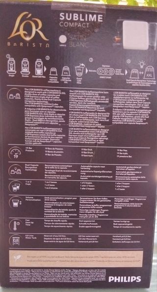 Cafetera Philips LR Barista Sublime Compact