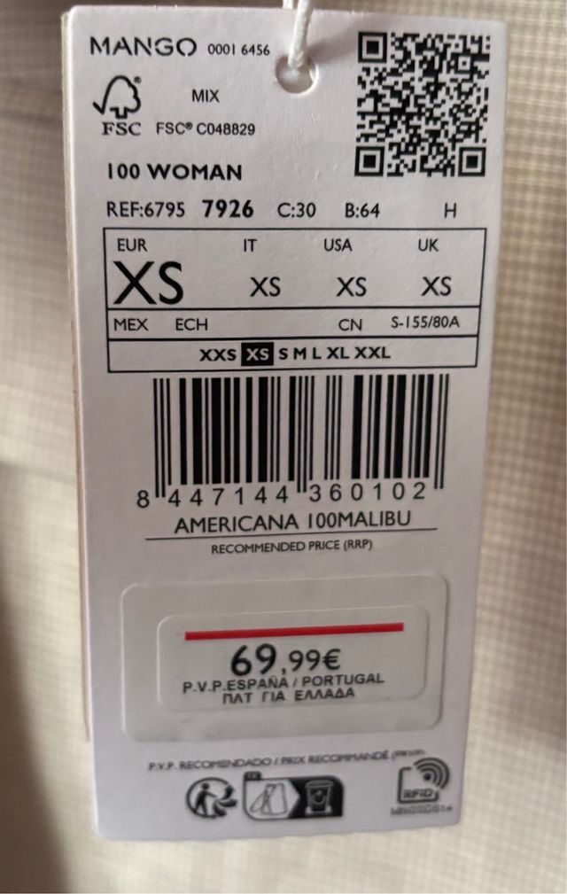 Americana beis - Blazer elegante