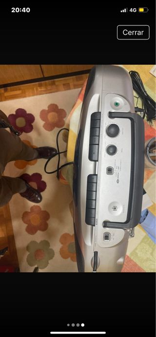 Radio Cassette Philips | doble cassette