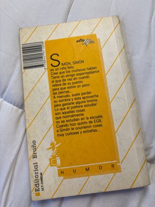 Pack de dos libros infantil/juvenil