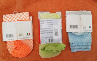 Calzini a rete colori pastello