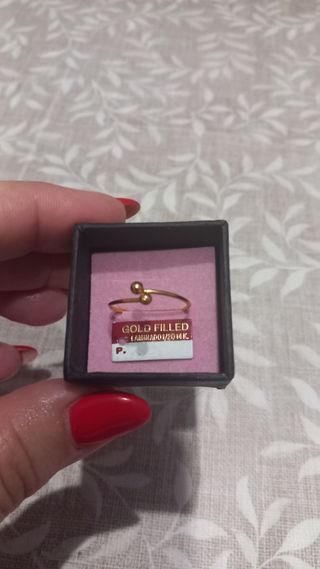 Anillos gold filled