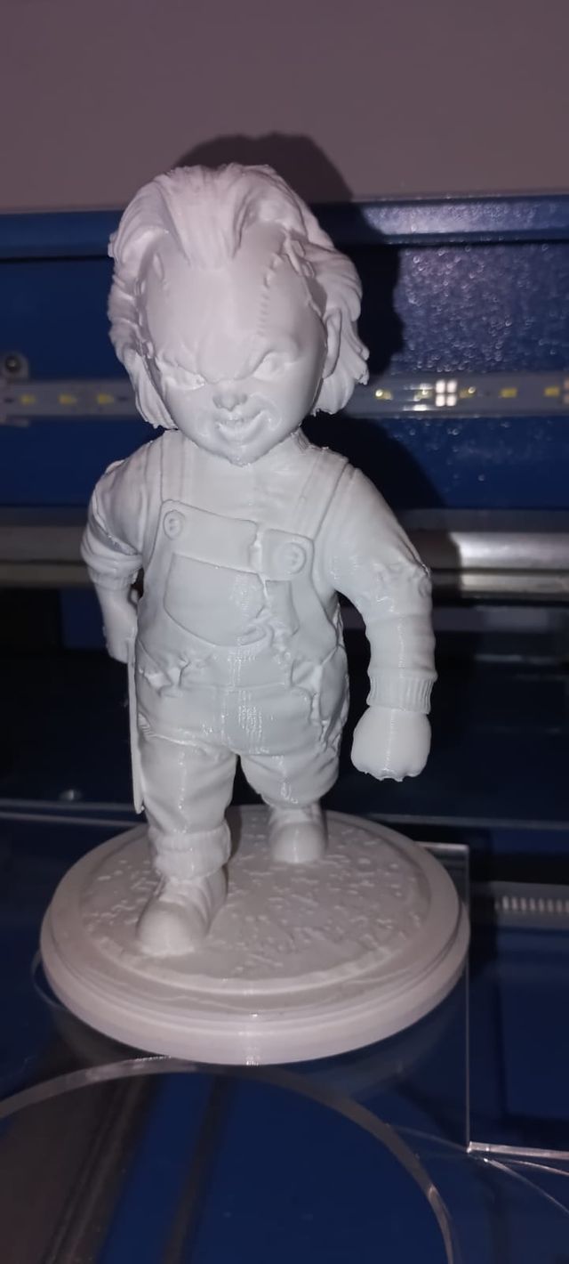 Muñeco Chucky impreso en 3D