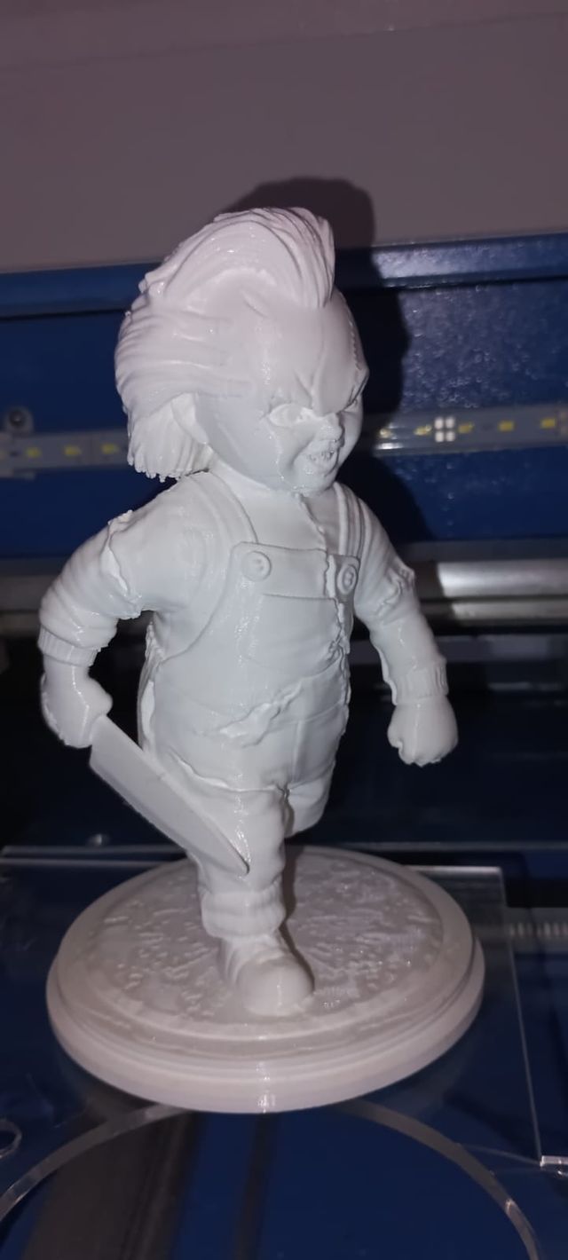 Muñeco Chucky impreso en 3D