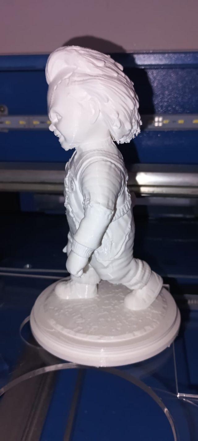 Muñeco Chucky impreso en 3D