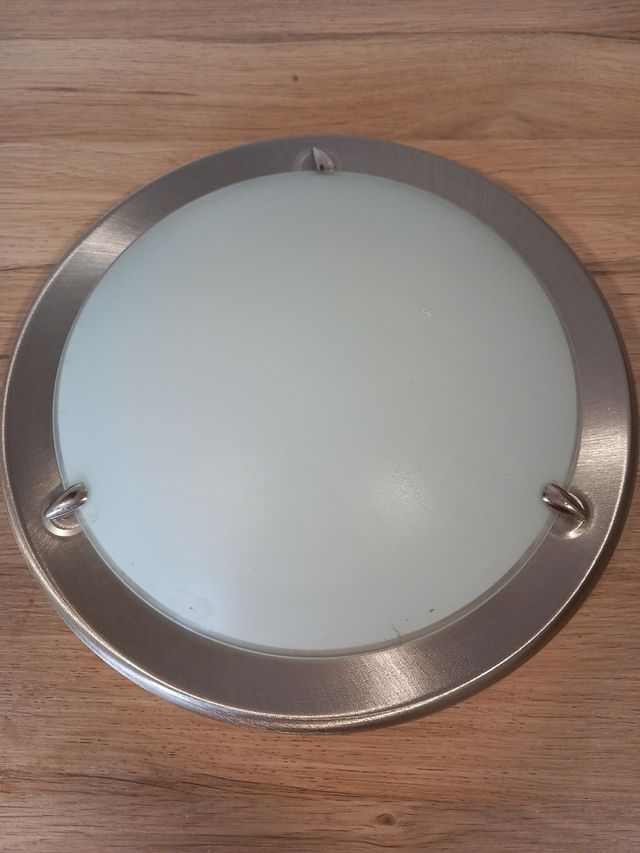 Plafón de techo - Metal y cristal