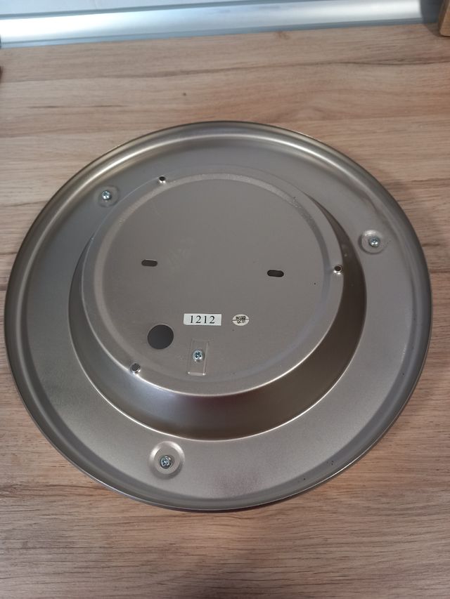 Plafón de techo - Metal y cristal