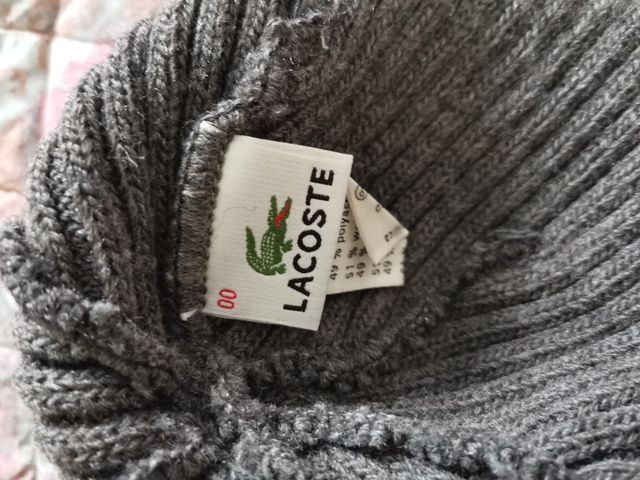 Cappellino Lacoste grigio unisex