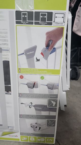 Lindam Sure Shut Axis - Barrera seguridad