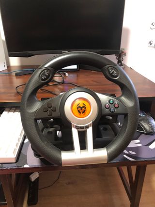 Volante thrustmaster simulador
