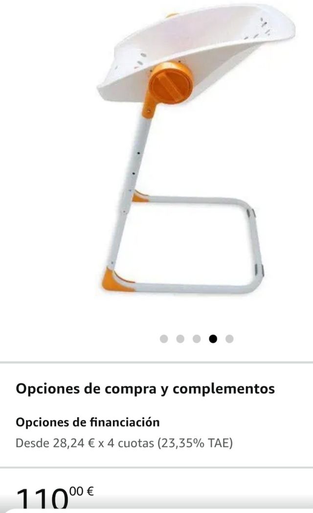 Silla baño bebe plato ducha