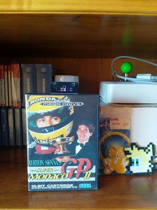 Sega Mega Drive - Ayrton Senna Super Monaco GP II