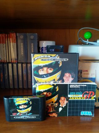 Sega Mega Drive - Ayrton Senna Super Monaco GP II
