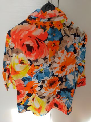 Camicia NARACAMICE fiori multicolor tg III