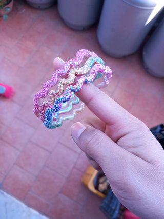 Braccialetti colorati donna in vetro