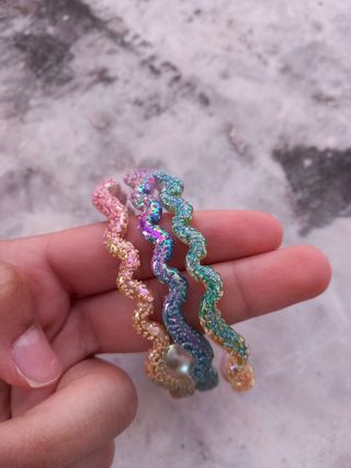 Braccialetti colorati donna in vetro