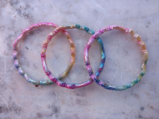 Braccialetti colorati donna in vetro
