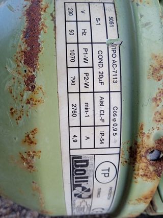 Depuradora piscina 230V usada