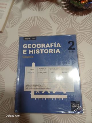 Inicia Geografía e Historia 2º ESO Libro del al...