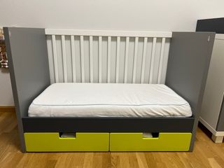 Cuna 60x120 Modelo Stuva Ikea con 2 cajones