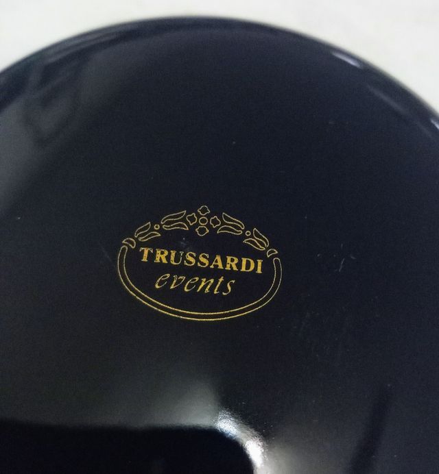 Scatola Trussardi - Porcellana blu e oro