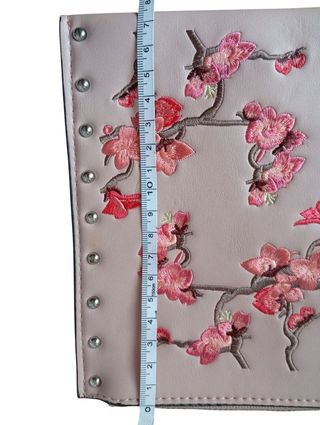 Cartera Mango - Beige/Rosa