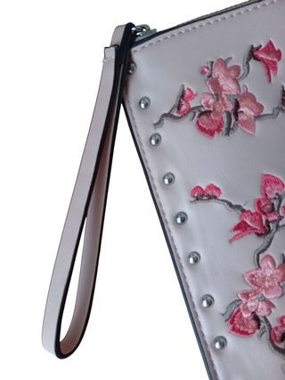 Cartera Mango - Beige/Rosa