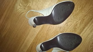 Vestido midi floral rojo, regalo los zapatos