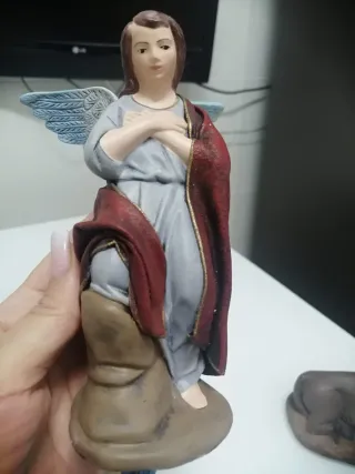 Nacimiento Belén Barro 17cm