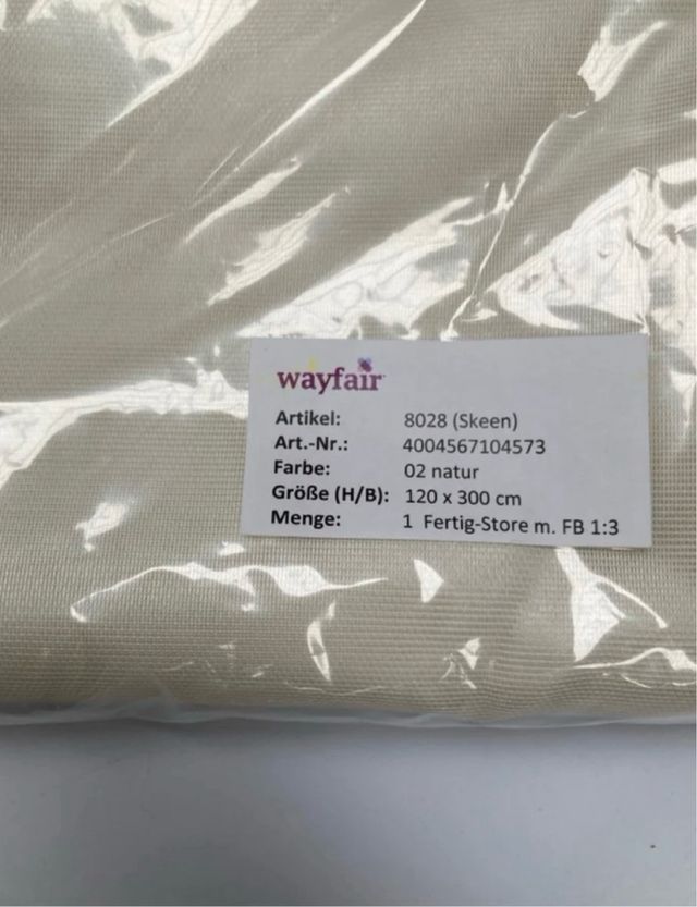 Tenda 120x300cm - Beige