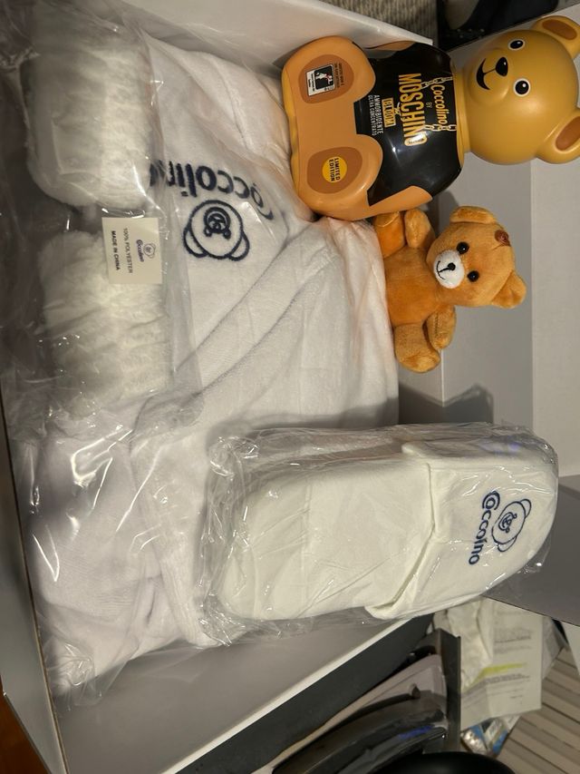 Coccolino Kit Spa - Accappatoio e Ciabatte