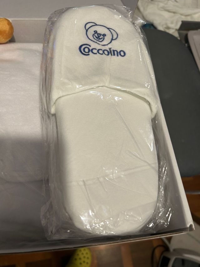 Coccolino Kit Spa - Accappatoio e Ciabatte