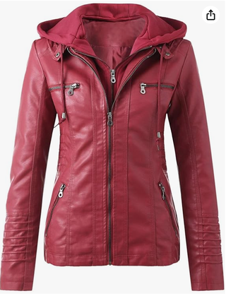 Chaqueta piel roja 4XL