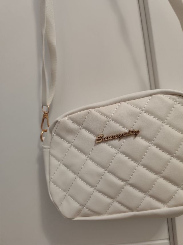 Bolso blanco elegante