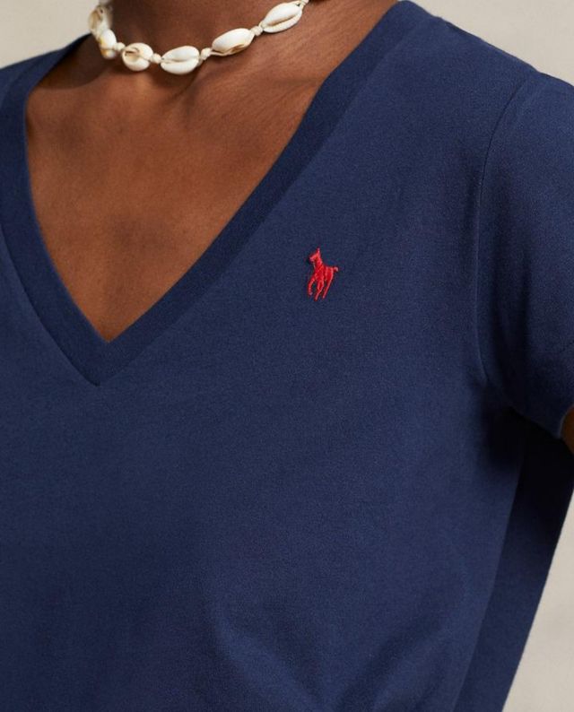 Camiseta Ralph Lauren azul marino  - M/L