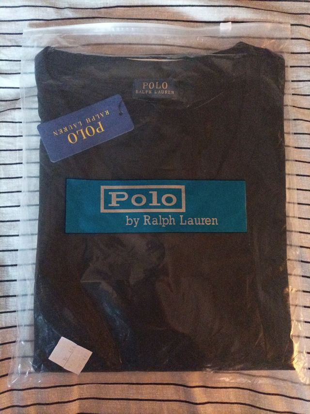 Camiseta Ralph Lauren azul marino  - M/L