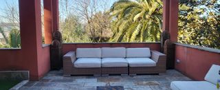 Chalet independiente con jardín 