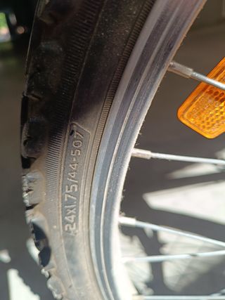 Bicicletta da bambina 24" semi-nuova