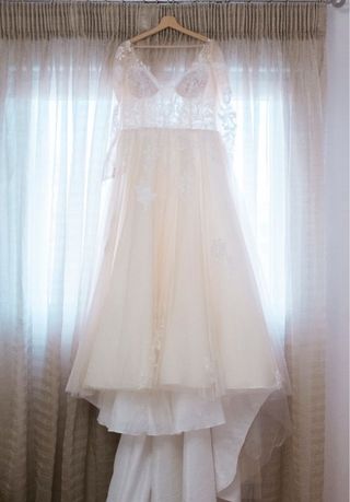 Vestido novia princesa blanco