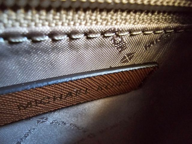 Bolso Michael Kors tote blanco y marrón