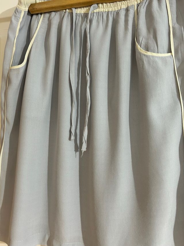 Falda gris Nice Things - Corta