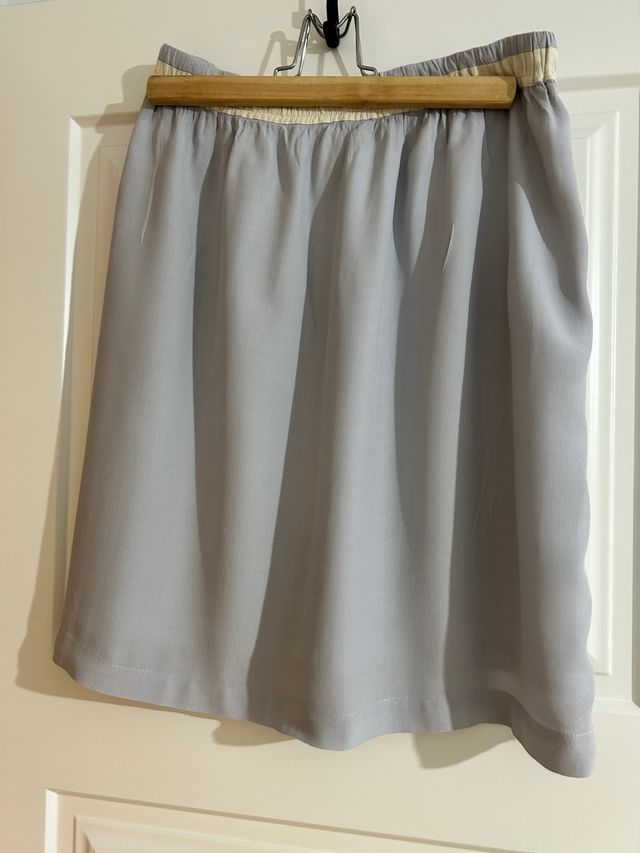 Falda gris Nice Things - Corta